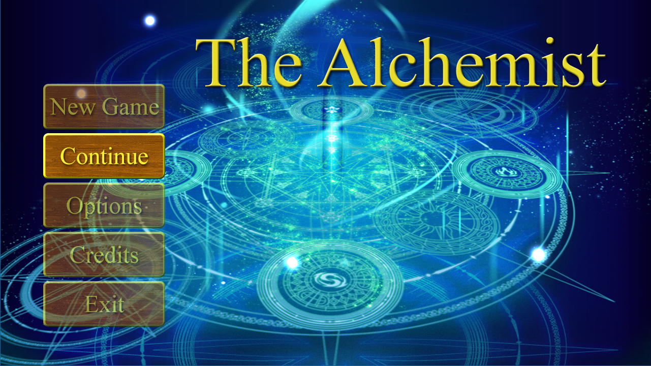 Alchemist Title Screen
